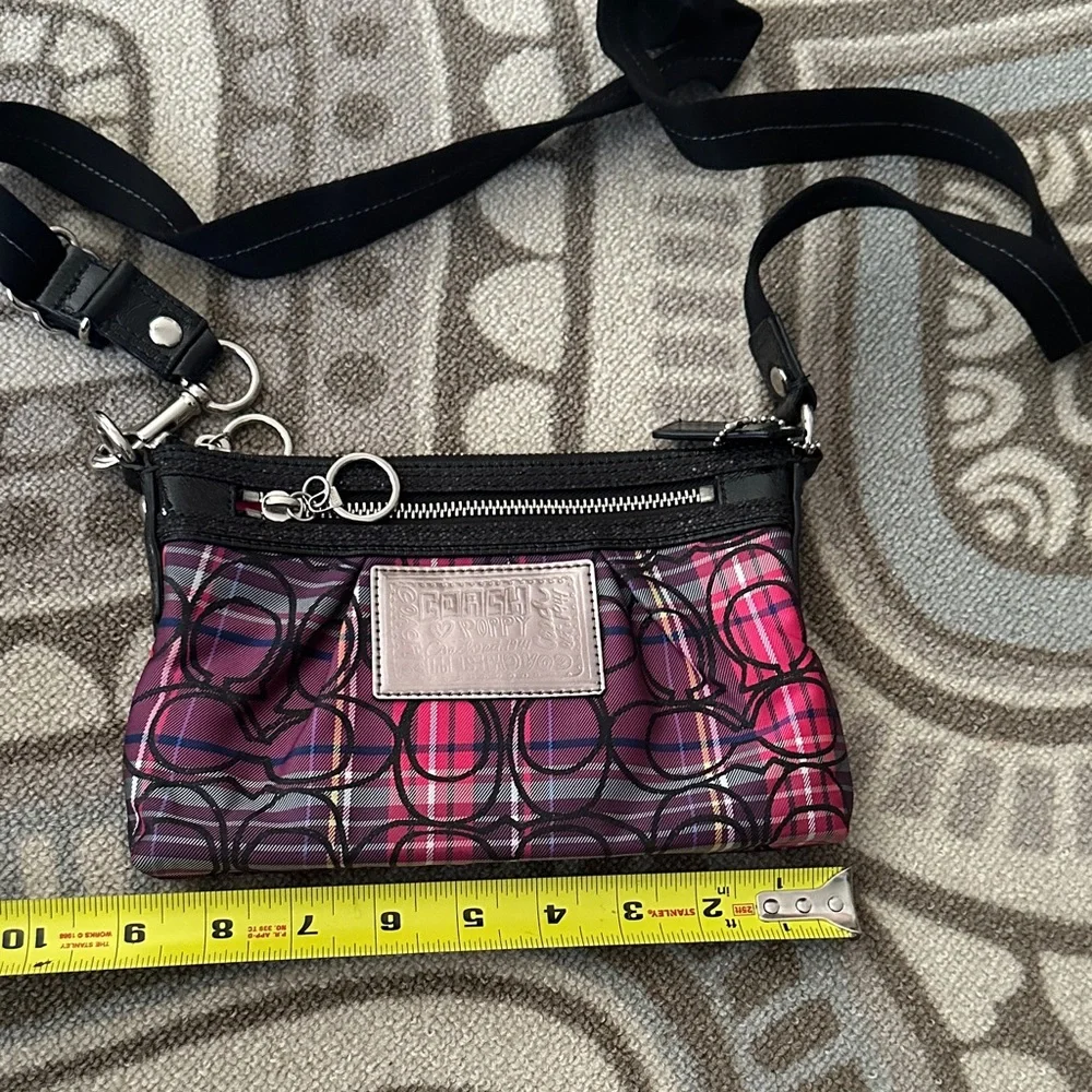Coach Black and Pink Crossbody Bag - Picture 8 of 8